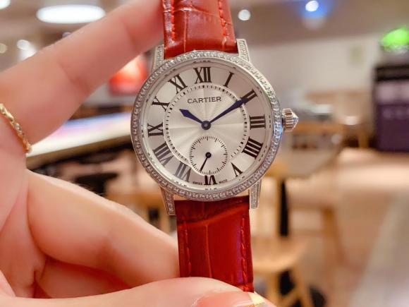 「麦芽糖」金 卡地亚(Cartier)最新推出的高级珠宝系列 约会腕表
