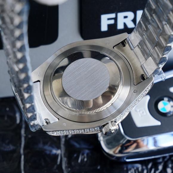 升级版V2劳力士Rolex最新款日历型系列满天星镶钻机械男表