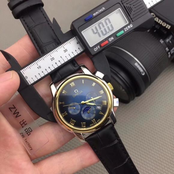 品牌:欧米茄（臻贵卓绝 睿智之作）腕美风范类型 Z.W出品精品男士机械腕表