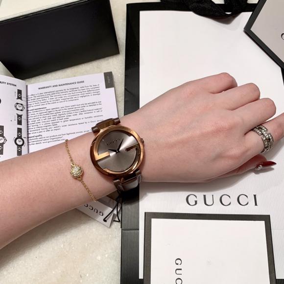原单古驰-Gucci 双G系列 女士腕表