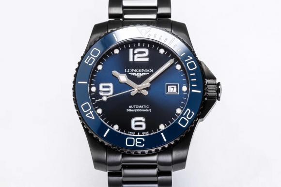 双十一特别推荐款✅浪琴新款陶瓷圈康卡斯潜水运动系列男士自动机械腕表