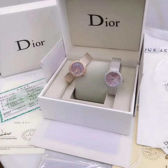 Dior-迪奥 ️新款女表以唯美时尚和精湛品质,成就心之所属 饱满圆润的腕表