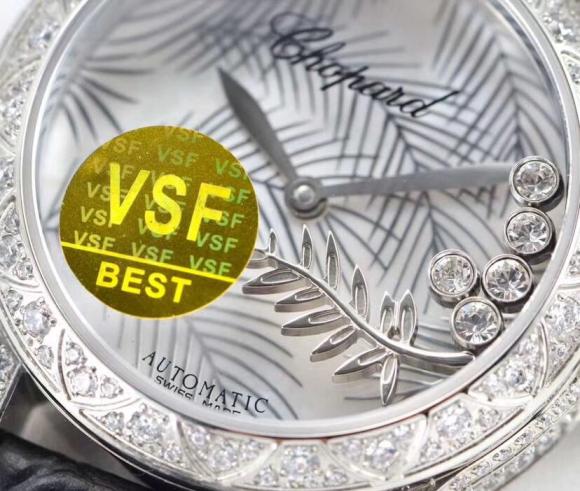 VSF最新力作 原版复刻 市场顶级狠货 风情万种的海边棕榈——萧邦HAPPYSPORT系列女士腕表