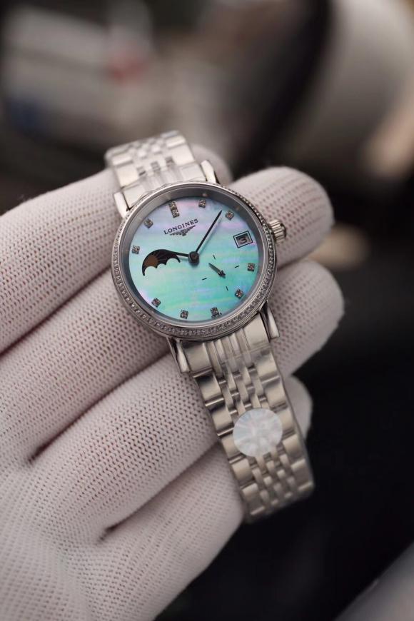 台湾J5厂出品浪琴博雅系列女士腕表
