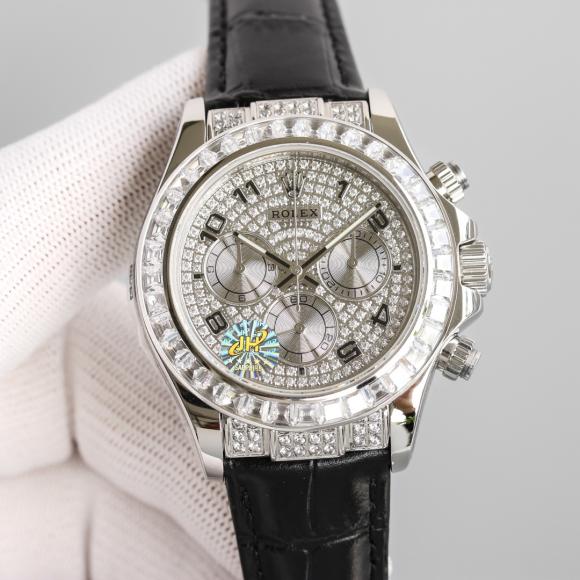 最新一匹黑马 横空出世 市场最高版本 最高品质 劳.力士Rolex迪通拿新款满钻腕表