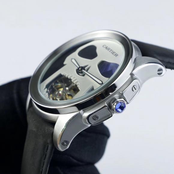 品牌:   卡地亚CARTIER款式 男士飞轮机械腕表