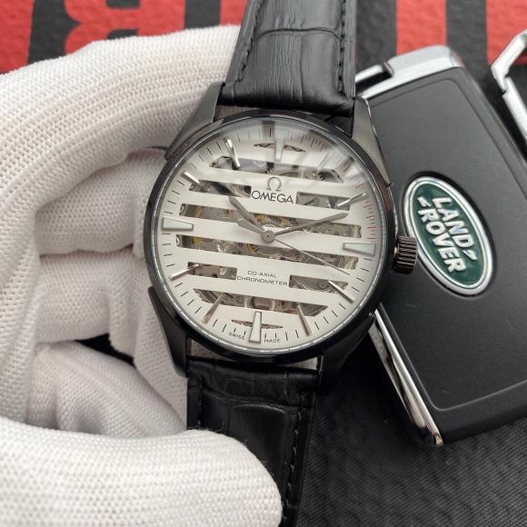 大格珊  新款 古瓷黑色 最新推出 欧米茄最佳设计独家首发 精品男士腕表