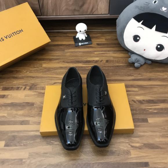 【LV】新款商务皮鞋⚖