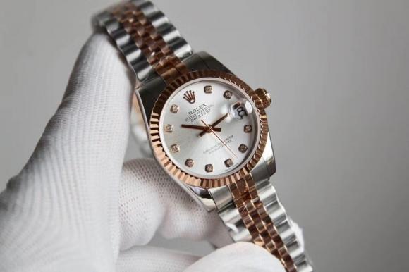 【MFactory】诚意推荐 官方原版一比一复刻 劳力士Rolex日志型女款腕表