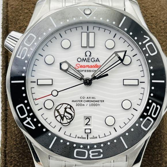【VS Factory最新力作】市场最高版本 最高复刻 VS欧.米茄OMEGA海马300M 熊猫色腕表