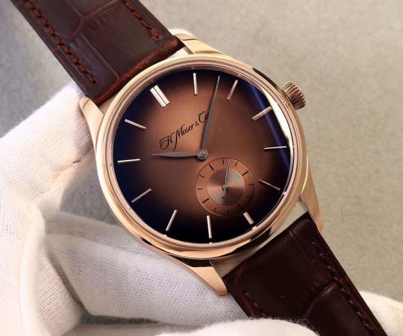 新品上市 亨利慕时Concept Watch  经典两针半  尺寸42.8*10mm  采用ETA2824精密机芯