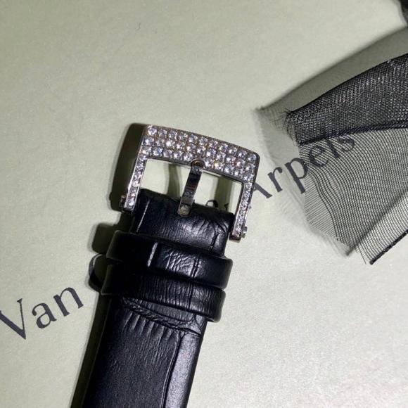 「全新升级改版侧满钻」VCA全新升级版Van Cleef \u0026 Arpels梵克雅宝诗意复杂功能腕表