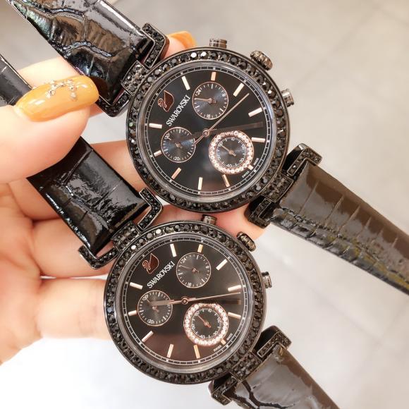 .施华洛世奇 Swarovski 这款精致耀眼的Era Journey运动型计时手表