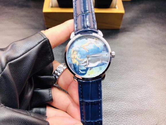 雅典表Manufacture经典系列.在2019瑞士日内瓦表展中有一款让人过目不忘的腕表