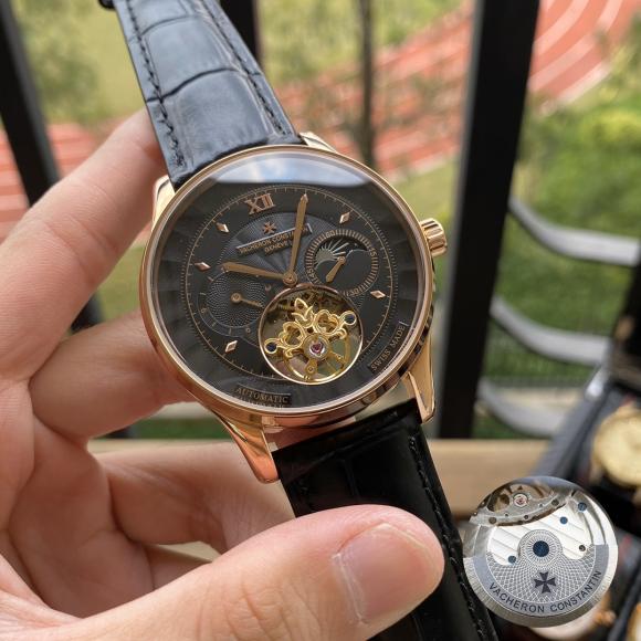 首发新款热卖爆款高清实拍 完美呈现 江诗丹顿最新设计大飞轮新品 精品男士腕表