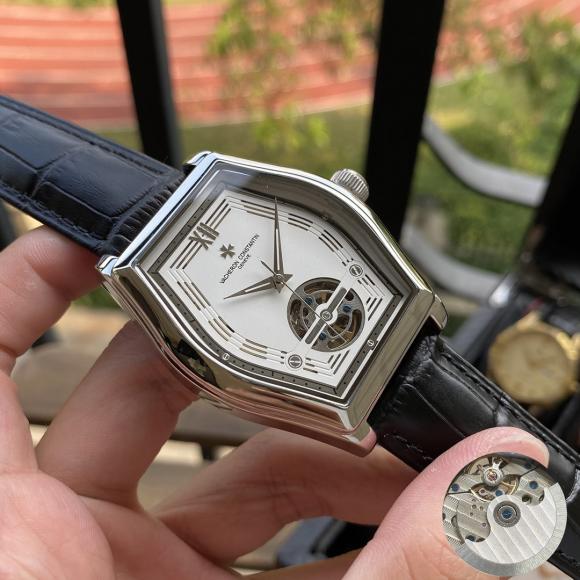 酒桶新品 震撼上市 江诗丹顿最新设计大飞轮精品 精品男士腕表