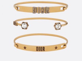 大热的款迪奥 Dior-手镯男女佩戴款→原版 黄铜材质持久不掉色 高品质 专柜同步 代购级别 个性鲜明 ♥️♥️太喜欢啦