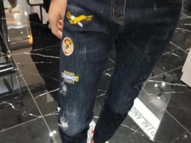 阿玛尼 2019秋季新款原单爆款牛仔裤 超级定制款 原版五金 超级重工工艺 版型超赞