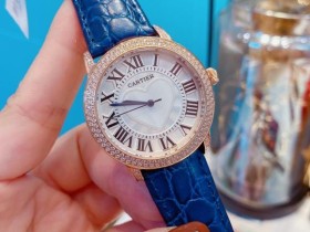 白钻玫钻卡地亚Cartier最新推出的高级珠宝系列腕表