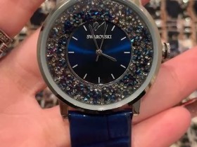 施华洛世奇-Swarovski蓝色女士腕表