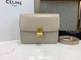Celine  box 最新尺寸TEEN中号  18.5X14X6cm全新进口box牛皮