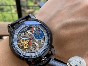 首发新款热卖爆款高清实拍 完美呈现 百达翡丽最新设计全搂空新品 精品男士腕表