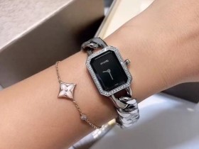 「.金」香奈儿-CHANEL手链手表 中古款手表 瑞士石英机芯