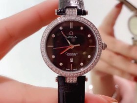 玫OMEGA-欧米茄 最新碟飞系列女士腕表
