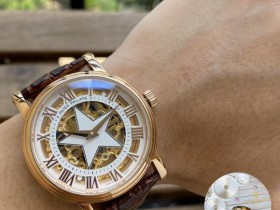 首发新款热卖爆款高清实拍 完美呈现 百达翡丽最新设计全搂空新品 精品男士腕表