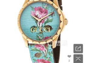 古驰-Gucci2019早春新款上市 天竺葵花系列  女士腕表