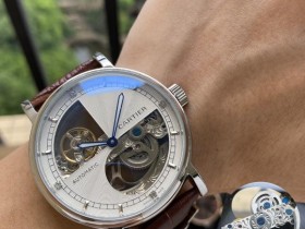 独家首发   精致百搭 卡地亚最新设计全镂空精品 精品男士腕表