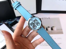 Gucci古驰G-TIMELESS系列最新成员-可爱喵星人 该款腕表
